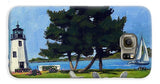 Goat Island Lighthouse Newport Rhode Island - Phone Case