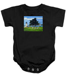 Goat Island Lighthouse Newport Rhode Island - Baby Onesie