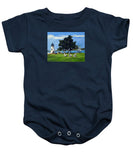 Goat Island Lighthouse Newport Rhode Island - Baby Onesie