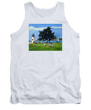 Goat Island Lighthouse Newport Rhode Island - Tank Top
