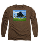 Goat Island Lighthouse Newport Rhode Island - Long Sleeve T-Shirt
