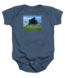 Goat Island Lighthouse Newport Rhode Island - Baby Onesie