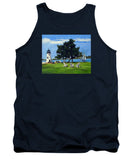 Goat Island Lighthouse Newport Rhode Island - Tank Top