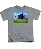 Goat Island Lighthouse Newport Rhode Island - Kids T-Shirt