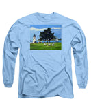 Goat Island Lighthouse Newport Rhode Island - Long Sleeve T-Shirt