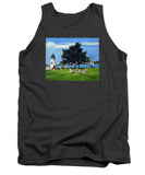 Goat Island Lighthouse Newport Rhode Island - Tank Top