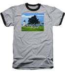 Goat Island Lighthouse Newport Rhode Island - Baseball T-Shirt