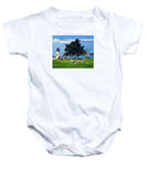 Goat Island Lighthouse Newport Rhode Island - Baby Onesie