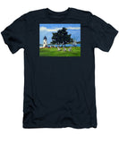 Goat Island Lighthouse Newport Rhode Island - T-Shirt
