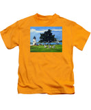 Goat Island Lighthouse Newport Rhode Island - Kids T-Shirt