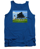 Goat Island Lighthouse Newport Rhode Island - Tank Top