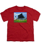 Goat Island Lighthouse Newport Rhode Island - Youth T-Shirt