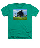Goat Island Lighthouse Newport Rhode Island - Heathers T-Shirt