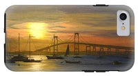 Newport Bridge Newport Rhode Island - Phone Case
