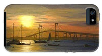 Newport Bridge Newport Rhode Island - Phone Case