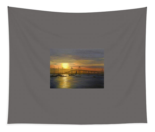 Newport Bridge Newport Rhode Island - Tapestry