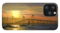 Newport Bridge Newport Rhode Island - Phone Case