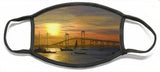 Newport Bridge Newport Rhode Island - Face Mask