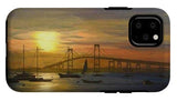 Newport Bridge Newport Rhode Island - Phone Case