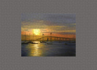 Newport Bridge Newport Rhode Island - Puzzle
