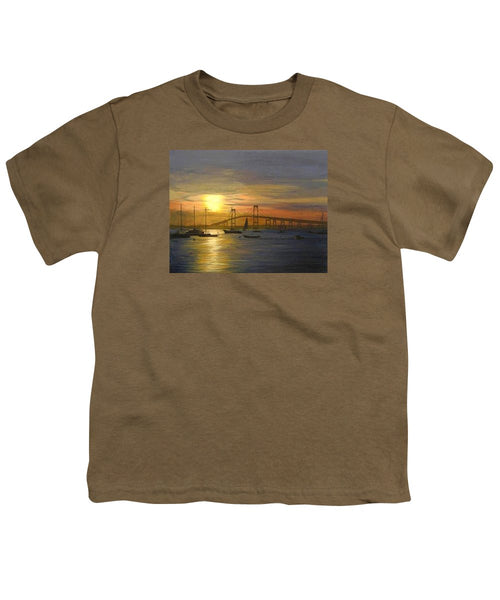 Newport Bridge Newport Rhode Island - Youth T-Shirt