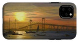 Newport Bridge Newport Rhode Island - Phone Case