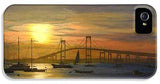 Newport Bridge Newport Rhode Island - Phone Case
