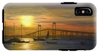 Newport Bridge Newport Rhode Island - Phone Case
