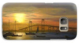 Newport Bridge Newport Rhode Island - Phone Case