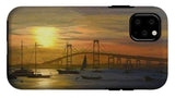 Newport Bridge Newport Rhode Island - Phone Case