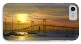 Newport Bridge Newport Rhode Island - Phone Case