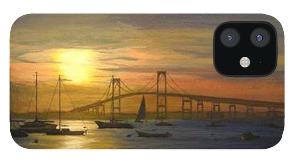 Newport Bridge Newport Rhode Island - Phone Case