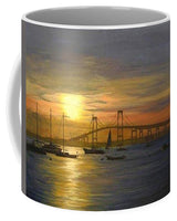 Newport Bridge Newport Rhode Island - Mug