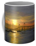 Newport Bridge Newport Rhode Island - Mug