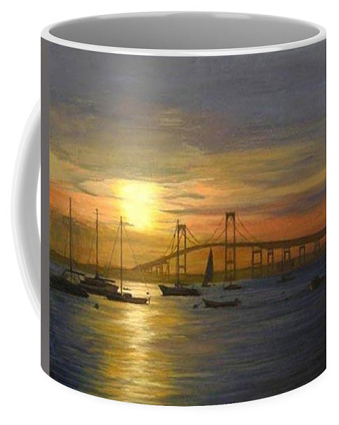 Newport Bridge Newport Rhode Island - Mug