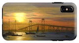 Newport Bridge Newport Rhode Island - Phone Case
