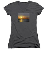 Newport Bridge Newport Rhode Island - Women's V-Neck