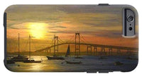 Newport Bridge Newport Rhode Island - Phone Case