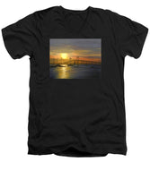 Newport Bridge Newport Rhode Island - Men's V-Neck T-Shirt