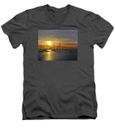 Newport Bridge Newport Rhode Island - Men's V-Neck T-Shirt