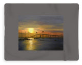 Newport Bridge Newport Rhode Island - Blanket