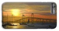 Newport Bridge Newport Rhode Island - Phone Case