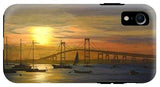 Newport Bridge Newport Rhode Island - Phone Case