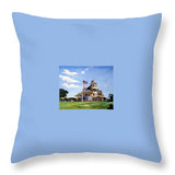 Castle Hill Inn Newport Rhode Island - Throw Pillow