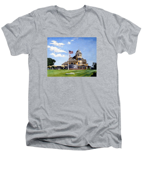 Castle Hill Inn Newport Rhode Island - Men's V-Neck T-Shirt