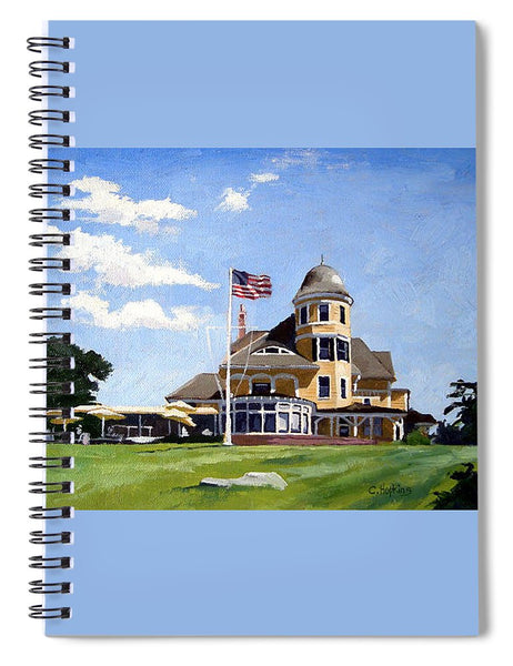 Castle Hill Inn Newport Rhode Island - Spiral Notebook