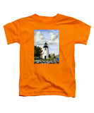 Goat Island Lighthouse Newport Rhode Island - Toddler T-Shirt