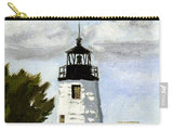 Goat Island Lighthouse Newport Rhode Island - Carry-All Pouch