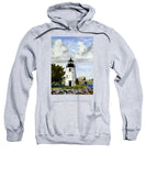 Goat Island Lighthouse Newport Rhode Island - Sweatshirt