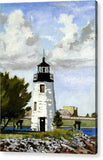Goat Island Lighthouse Newport Rhode Island - Acrylic Print